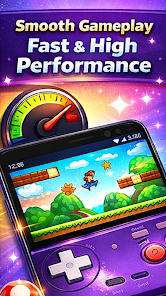 Smooth gameplay with on-screen GBA controls on a smartphone