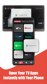 Open TV apps instantly from your phone