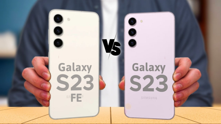 Samsung Galaxy S23 5G vs Samsung Galaxy S23 FE