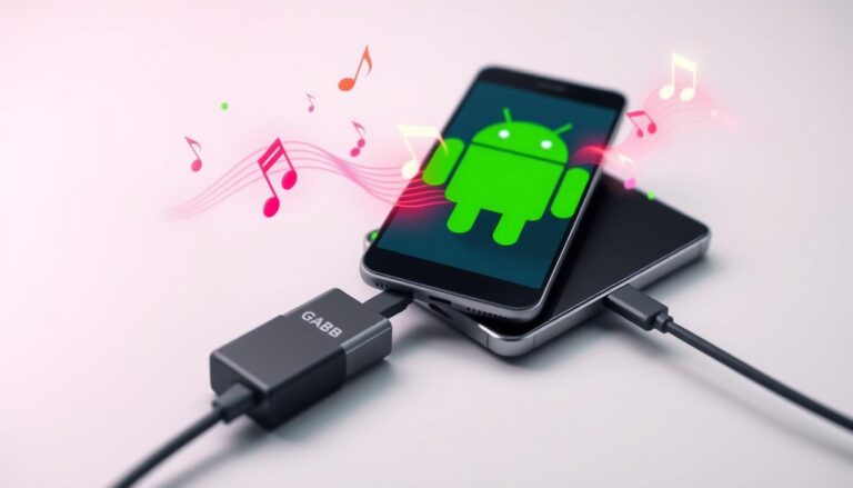 can i transfer music from android to gabb phone