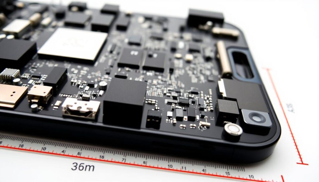 how small is an iphone motherboard