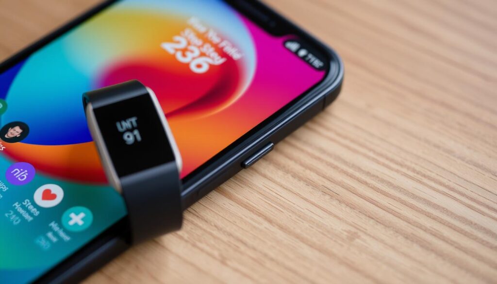 does a fitbit watch work with a cell phone