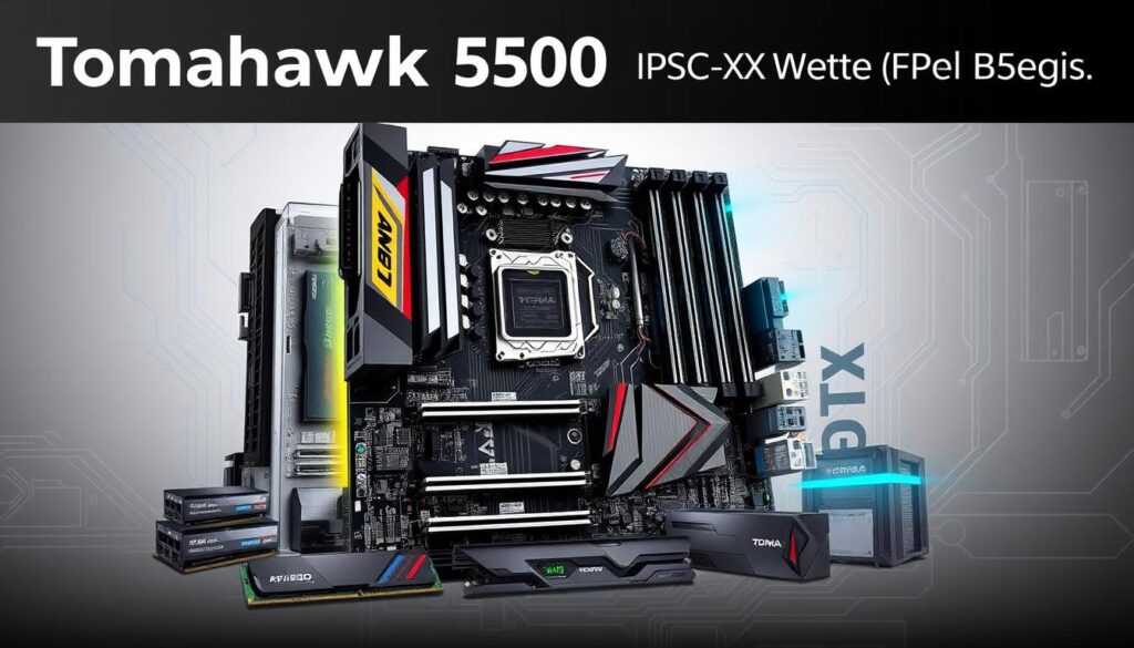 what size motherboard is tomahawk b550